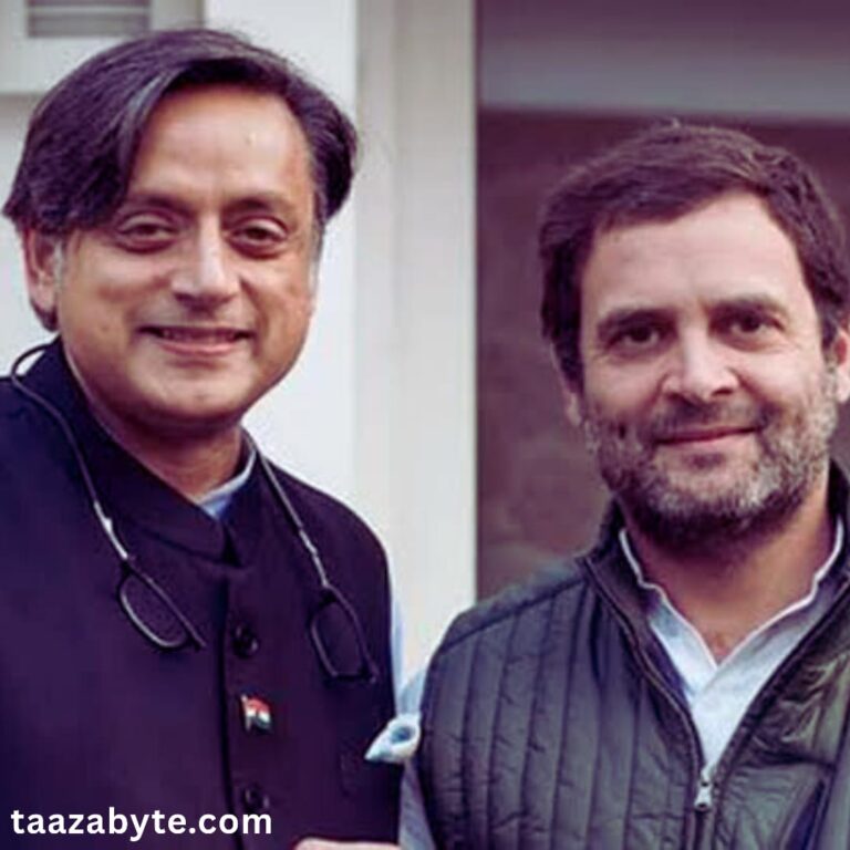 भाजपा नेता थरूर समर्थन