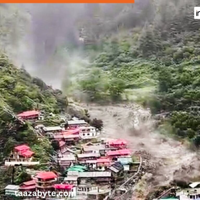 उत्तरकाशी बादल फटना 2025
